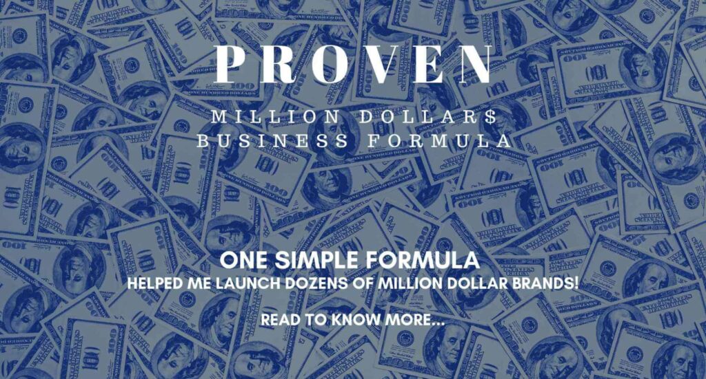 Make a Million Dollars Business Formula