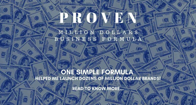 How to Make a Million Dollars Brand - Secret Formula Revealed!