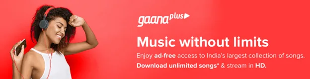 gaana plus