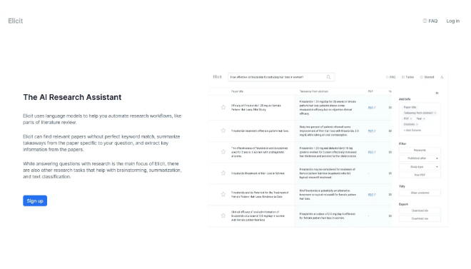 Elicit: The AI Research Assistant