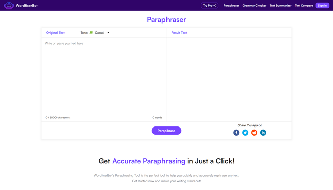 WordfixerBot AI Featured image