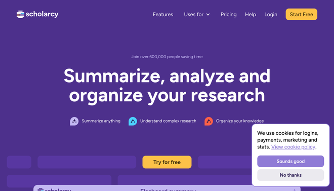 Scholarcy AI Featured image