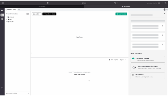 Tool – MindsDB Tagline – The AI Data Automation Solution