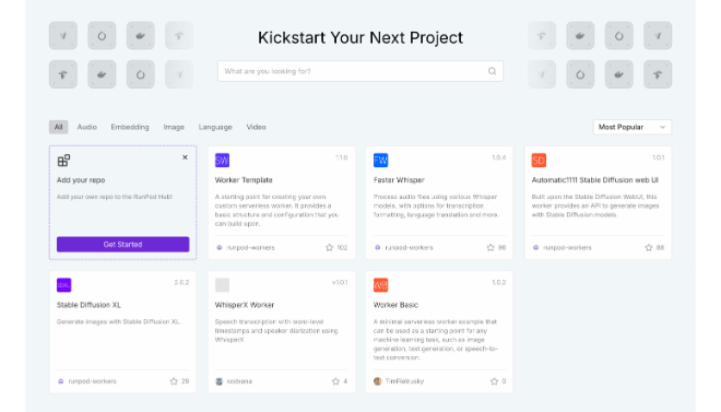Tool – RunPod Tagline – The Developer-First Cloud GPU Platform