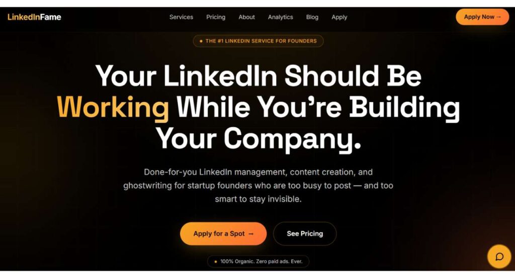 linkedin profile management service